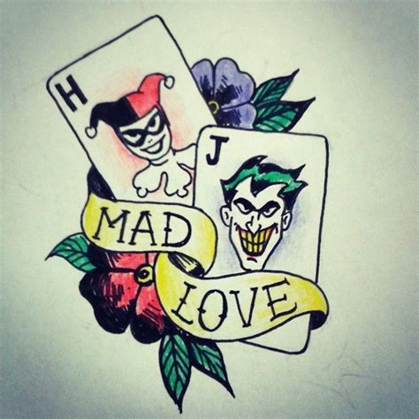 Harley Quinn And Joker Drawing At Getdrawings Free Download