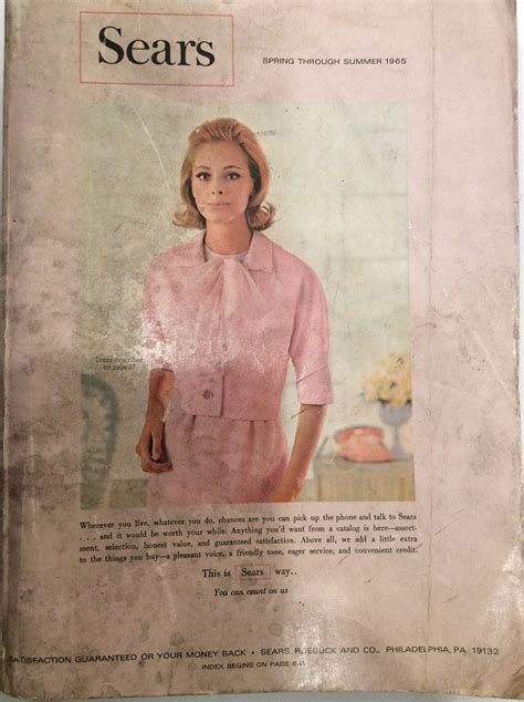1965 Sears Catalogue Etsy