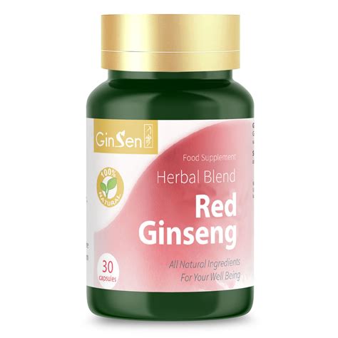 Shop Red Ginseng Supplements By Ginsen High Potency
