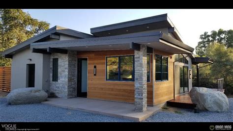 Orion Vang Built Modern Guest House Front View