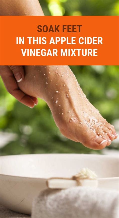 Soak Feet In This Apple Cider Vinegar Mixture Natural Teething