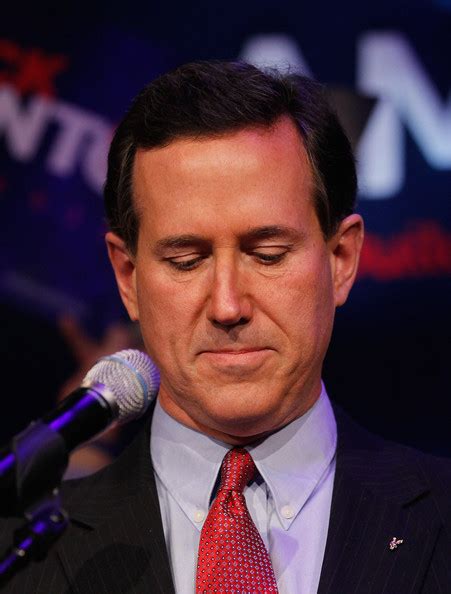 Rick Santorum Holds Primary Night Gathering In Grand Rapids Michigan