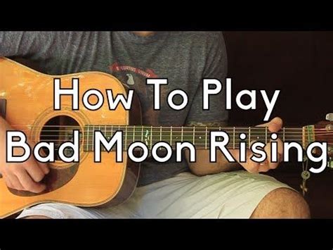 I'm bringing you a super easy guitar lesson for bad moon rising by creedance clearwater revival (ccr). 3523 best images about Guitar on Pinterest