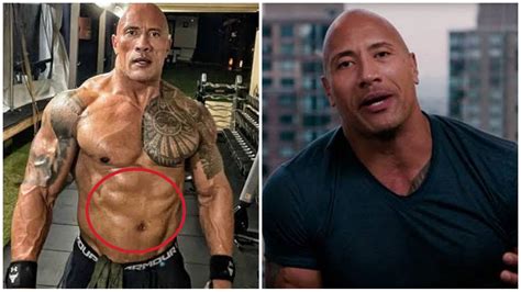 Why Cant Dwayne The Rock Johnson Have Six Pack Abs