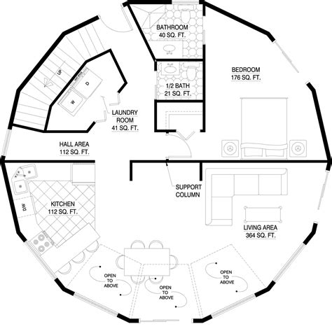 Deltec Homes Floorplan Gallery Round Floorplans Custom Floorplans