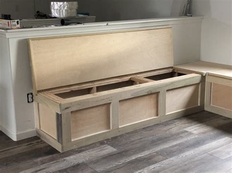 Bench Seat With Storage Build