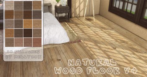Sims 4 Ccs The Best Natural Wood Floor V4 By Melly20x