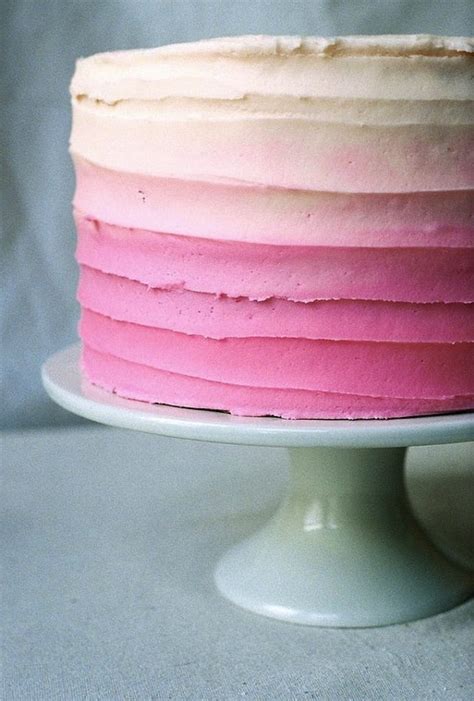 the french tangerine ~ ombre cakes