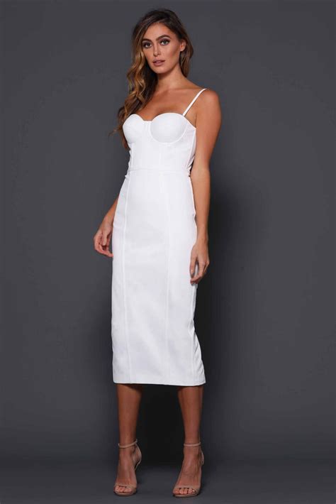 Penny Dress In White By Elle Zeitoune Rental The Fitzroy