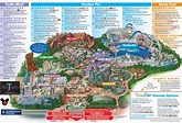 Map Of Disneyland and California Adventure | secretmuseum