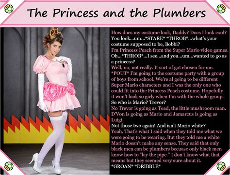 interracial sissy captions the princess and the plumbers