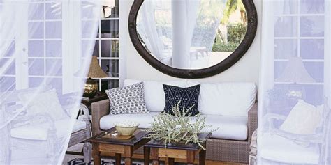 There's nothing more uninspired than a boring floating mirror. Mirror Decorating Ideas - How to Decorate with Mirrors