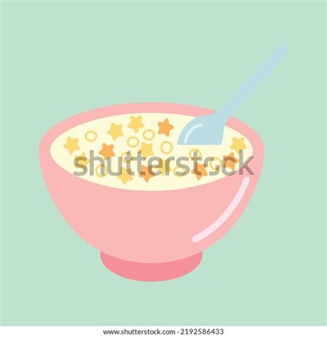 cereal vector design clipart bowl stock vector royalty free 2192586433 shutterstock
