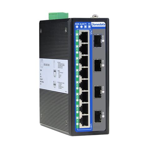 Managed Ethernet Switch Ies6312 Series 3onedata Coltd 12 Ports