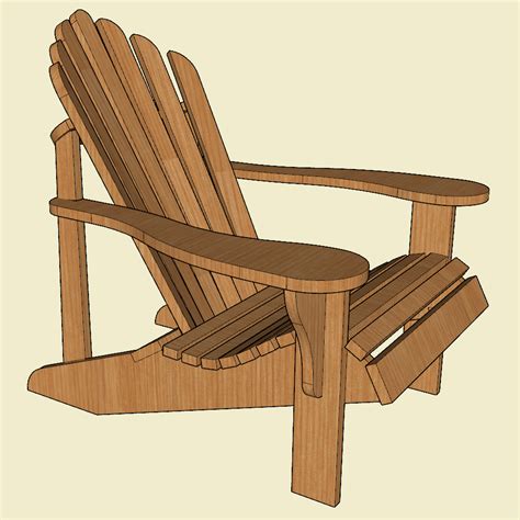 20 Best Adirondack Chair Plans Curved Back Any Wood Plan