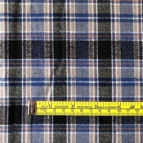 Cotton Flannel Fabric For Mens Casual Shirts By Twisted Yarn 100