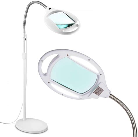 Brightech Lightview Pro Full Page Magnifying Floor Lamp Hands Free