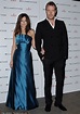 Absolutely blue-tiful: Anna Friel looks fab in a silky number as she ...