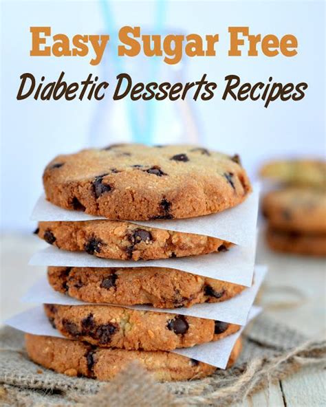 5 best diabetic cookie recipes. Diabetic Desserts Recipes Easy (With images) | Diabetic dessert recipes easy, Dessert recipes ...