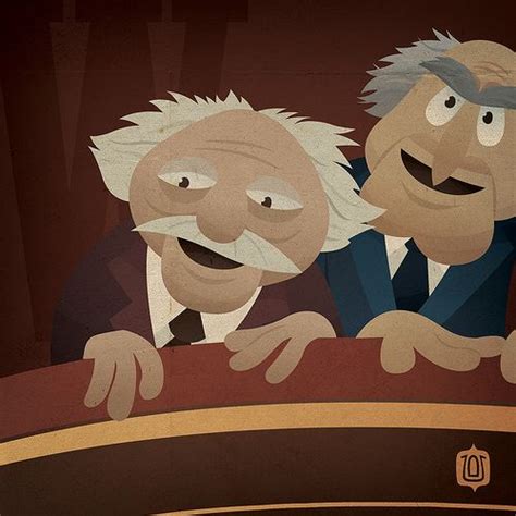 W Is For Waldorf And Statler By David Vordtriede The Muppet Show