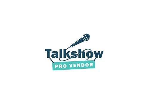 Logo Design For Talk Show Company By Pro Vendor On Dribbble