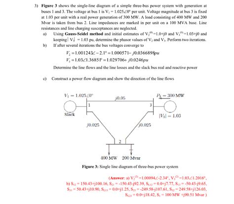 Electric power is commonly (or usually) generated at 11 kv in generating stations in india and. Solved: Figure 3 Shows The Single-line Diagram Of A Simple ...