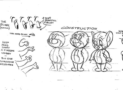 Tom And Jerry Character Sheet