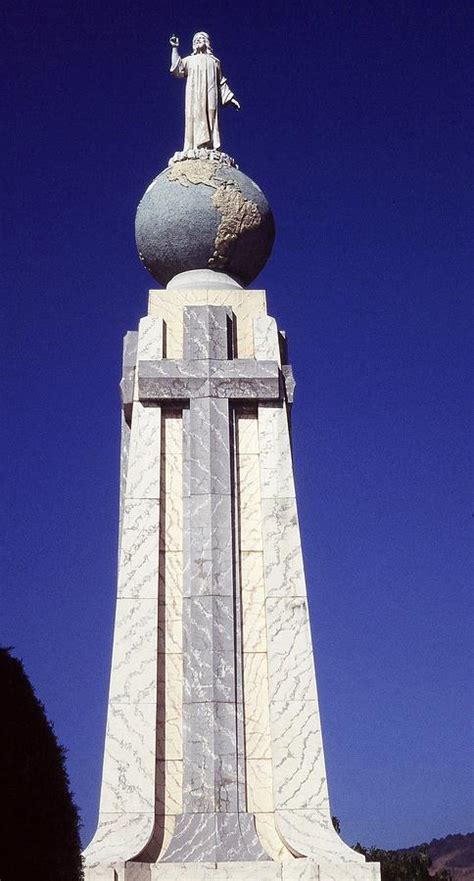 Monumento Al Divino Salvador Del Mundo Photograph By Juergen Weiss