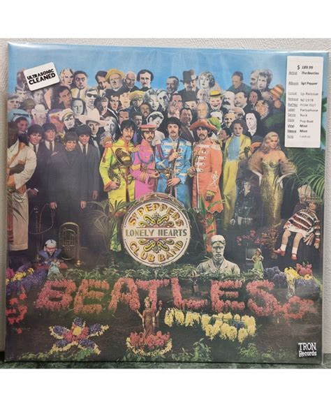 The Beatles Sgt Peppers Lonely Hearts Club Band Tron Records