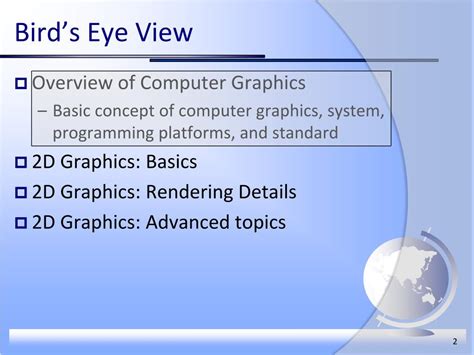 Ppt Overview Of Computer Graphics Powerpoint Presentation Free