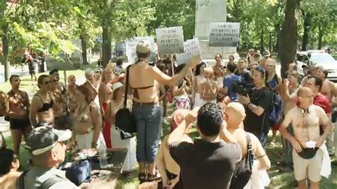 Topless Women March For Right To Go Shirtless Ctv Montreal News