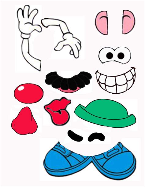 Mr Potato Head Parts Clipart 10 Free Cliparts Download Images On