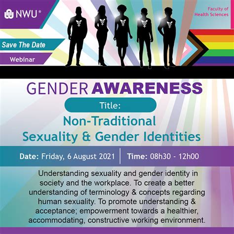 fhs gender awareness week webinar non traditional sexuality and gender identities nwu north