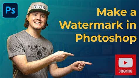 How To Make A Youtube Watermark In Adobe Photoshop Youtube