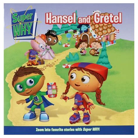 Pbs Kids Super Why Hansel And Gretel Softcover Storybooks 8x8 In On