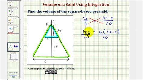 Ex 5 Volume Of A Solid With Known Cross Section Using Integration
