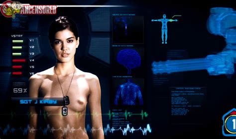 Naked Nicole Salandra In Starship Troopers 3 Marauder