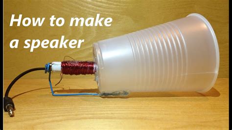How To Make A Speaker Youtube
