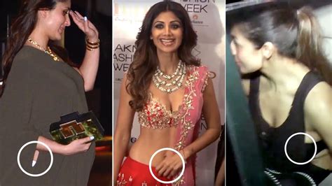 Bollywood Star Wives Oops Moment Kareena Kapoor Khan Shilpa Shetty More Youtube