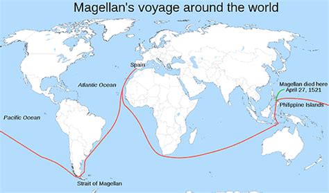 Magellans Expedition Reser Jorden Runt