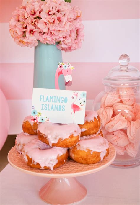 The following birthday party ideas are perfect for a 35th birthday and can be as cost effective as you like. Kara's Party Ideas Blue & Pink Flamingo Birthday Party ...