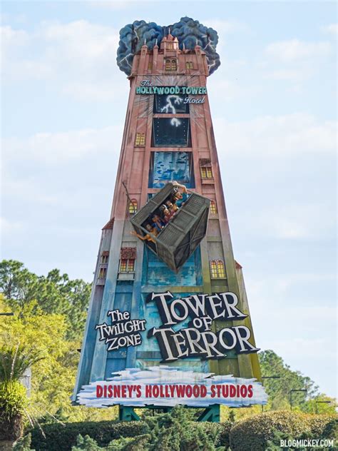 Demolished Tower Of Terror Billboard Nearly Removed