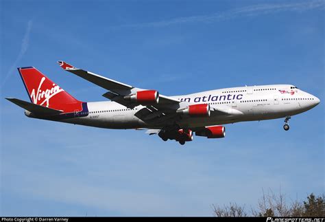 G Vast Virgin Atlantic Airways Boeing 747 41r Photo By Darren Varney