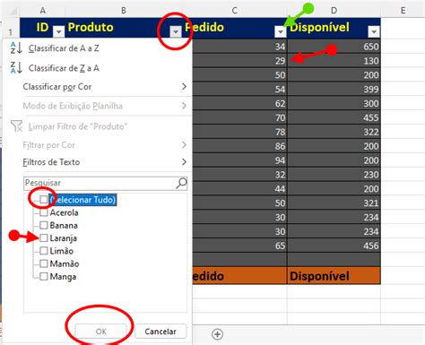 Como filtrar dados de várias colunas ao mesmo tempo no Excel Tudo Excel