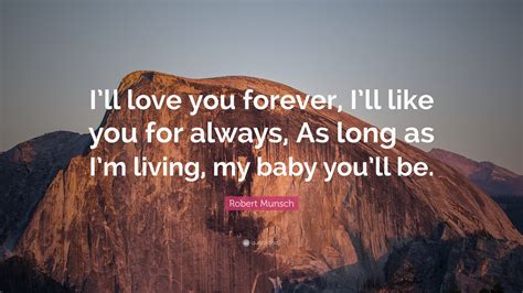 I Ll Like You Forever Love You For Always Quote Love Quotes