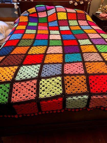 Granny Square Crochet Patterns Free Crochet Granny Square Blanket