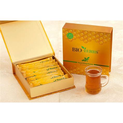 Bio Herbs Royal King Honey For Men 10 Sachets X 30g Shopee Singapore