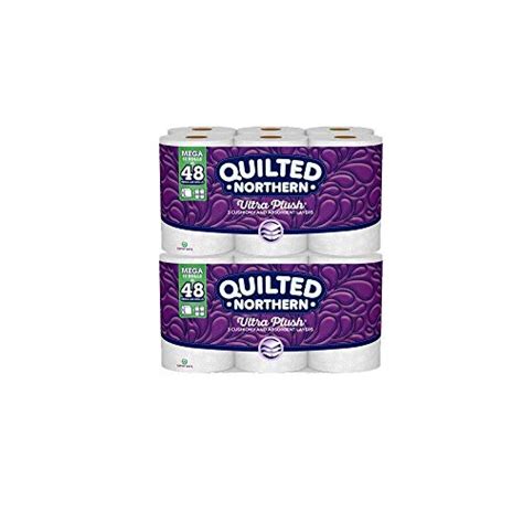 Quilted Northern Ultra Plush Bath Tissue 12 Mega Rolls Toilet Paper