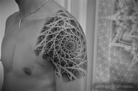 Desthex Fractal Tattoo Design Tatouage Fractal Idées De Tatouages