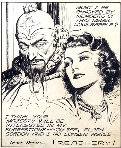 Monstermanflash Gordon August 28 1938 Comic Striporiginal Art By